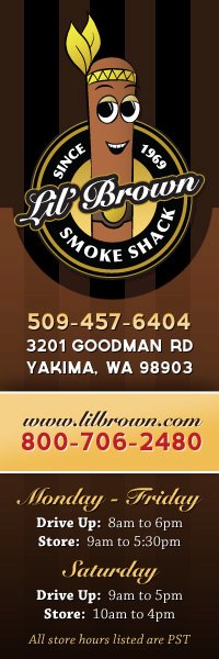 lil brown tobacco Lil Brown Smoke Shack - Yakima, WA